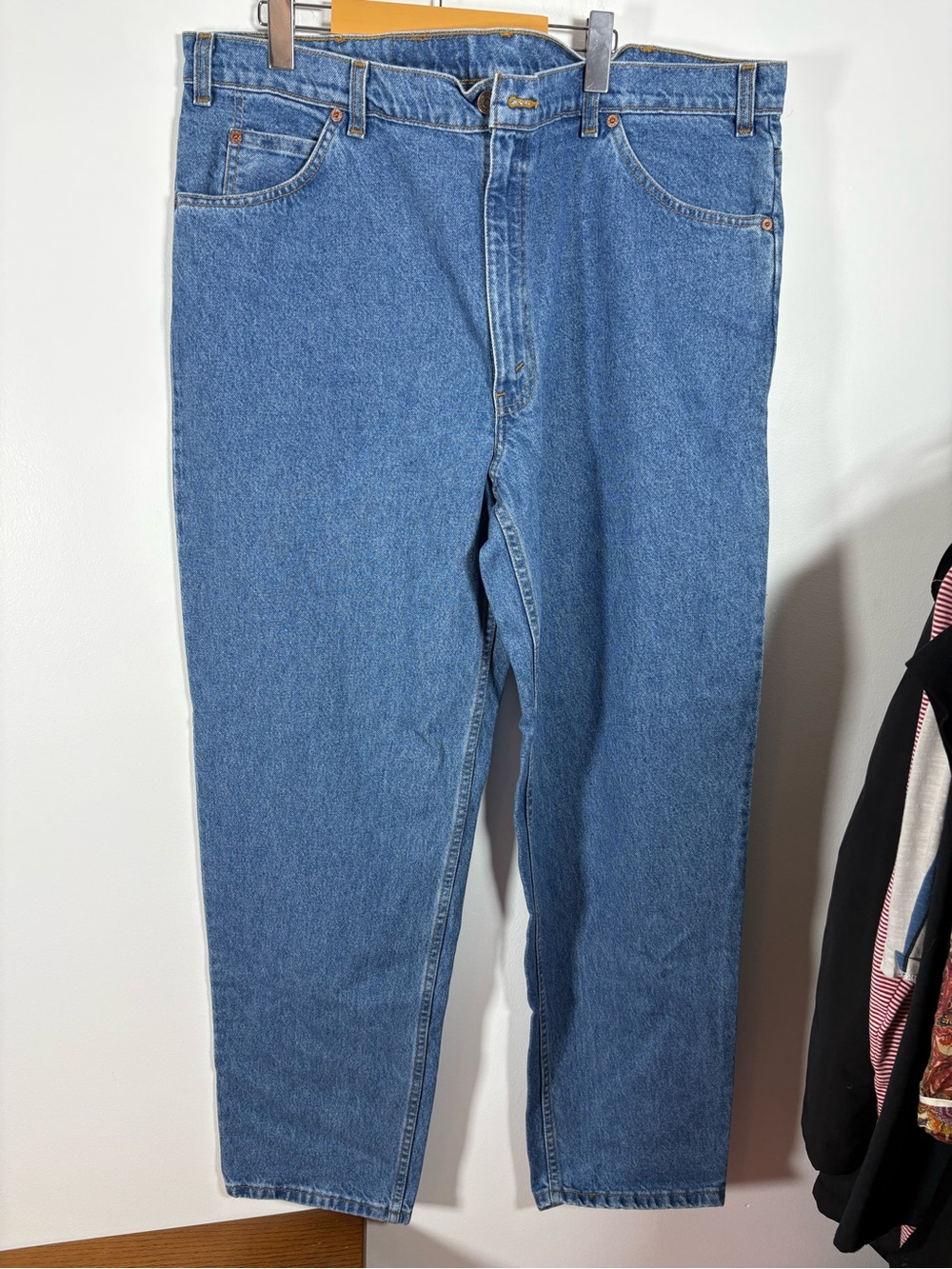 Levi's Straight Leg Blue Denim Jeans
